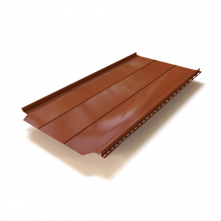 Фальцевая панель Классик Polyurethane 0,50 мм 7024 графит (Россия)