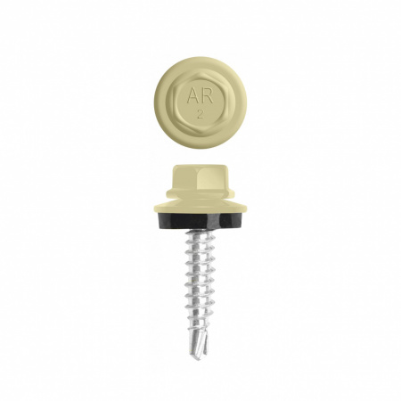 Саморезы кровельные 5,5*19 RAL 1001 светлое дерево (50 шт).